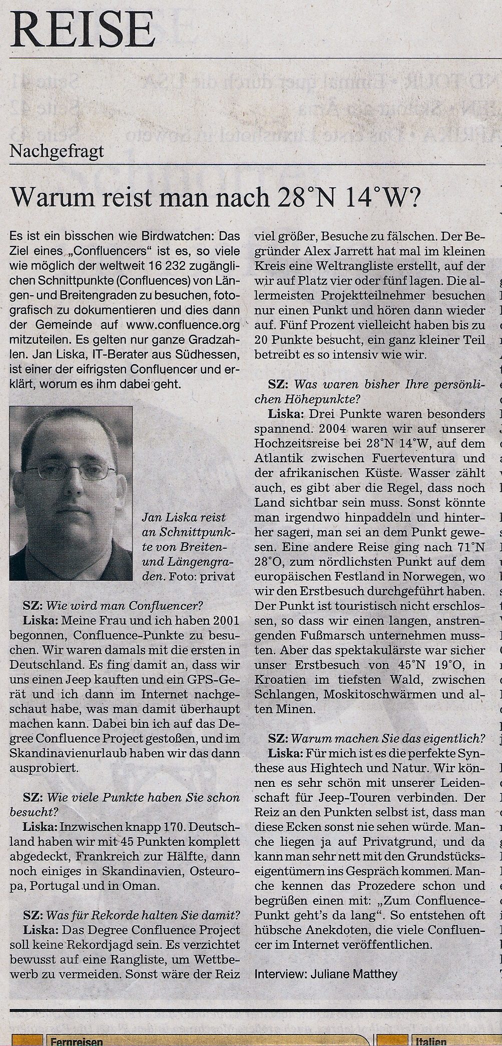 Sueddeutsche Zeitung Article