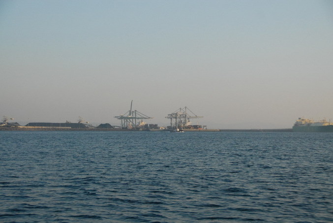 Sines harbour / Der Hafen von Sines