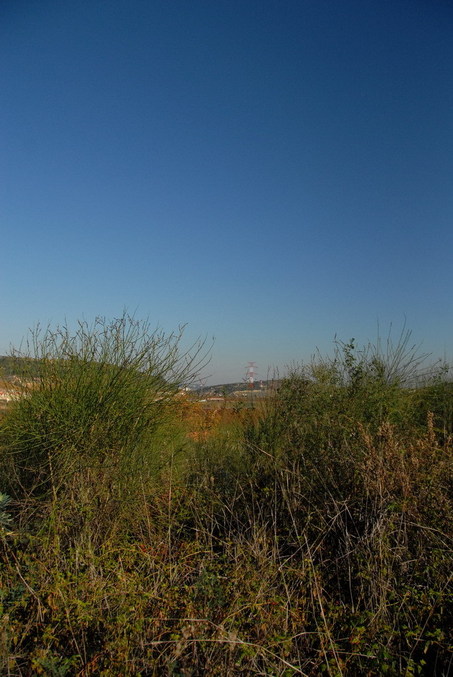 View to the point / Blick zum Confluence Punkt