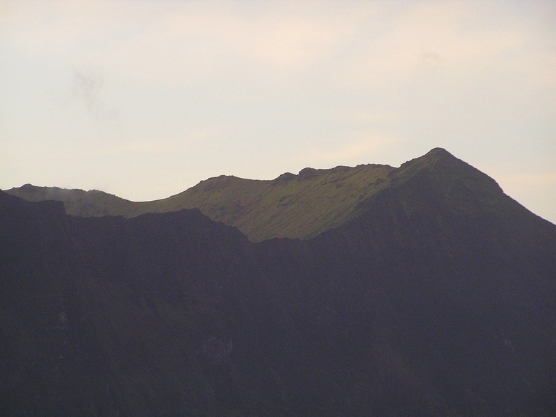 The crater of Corvo