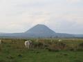 #6: The confluence with a cool mountain in the background