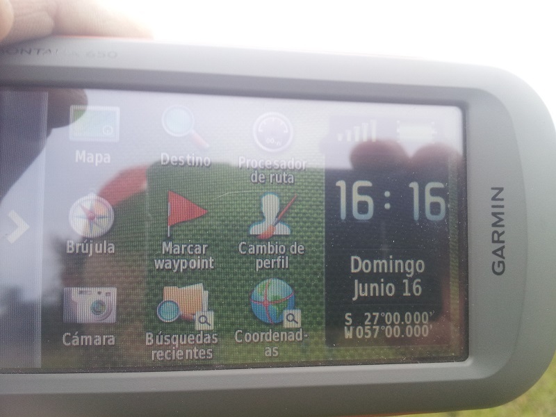 VISTA DEL GPS. GPS proof