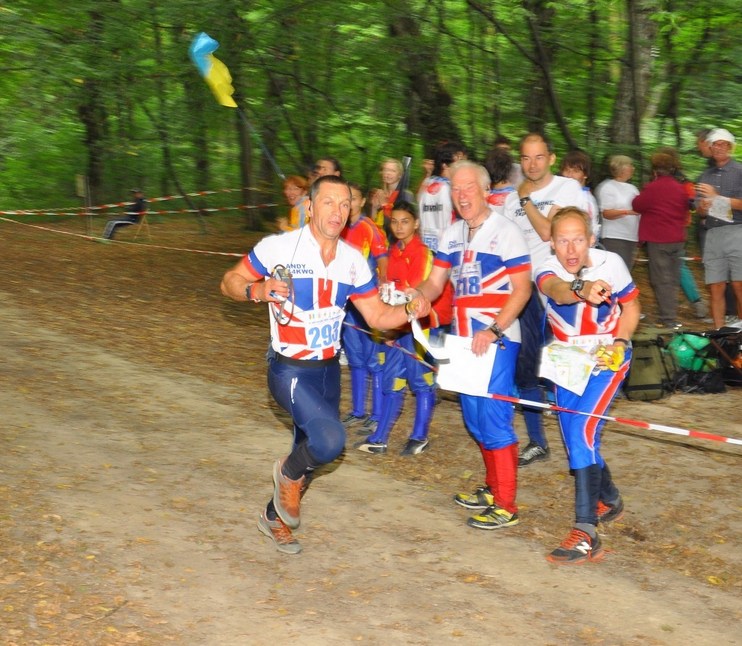 Team RSGB at the Radio Direction Finding Championships (1.5km from N47E22)