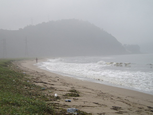 Песчаный пляж в Соколовке -- Sandy beach in Sokolovka