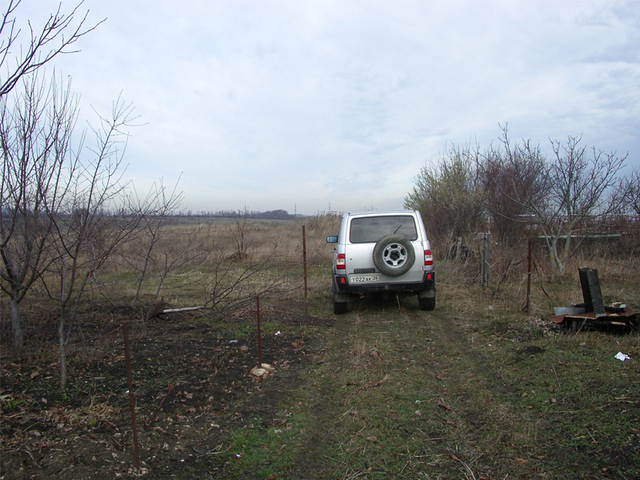 Вид на восток / View East from the confluence point