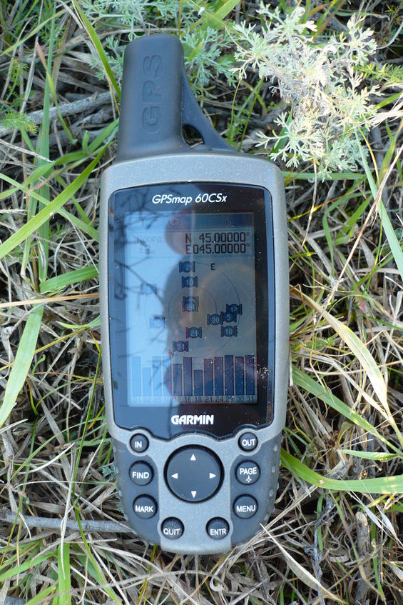 GPS reading