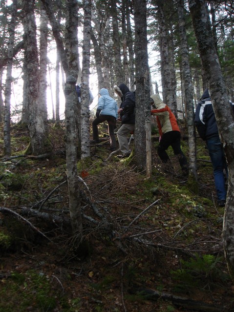 Steep climbs towards conflunece