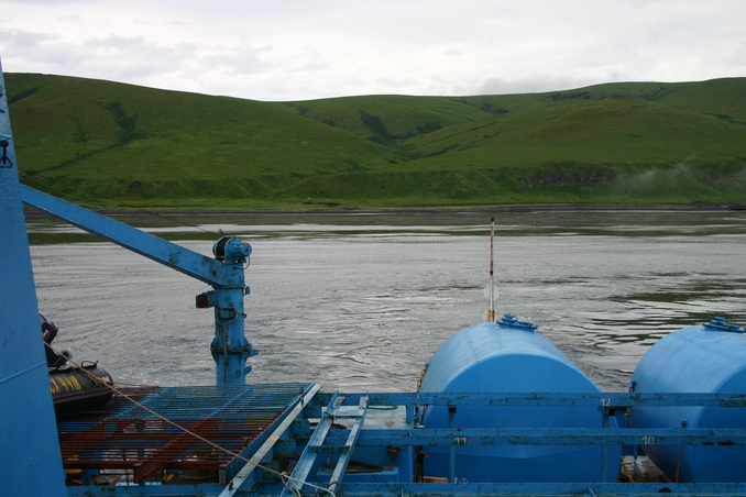 View South - KBP2007 Research Camp (center)