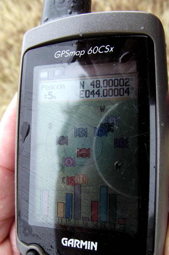 GPS reading