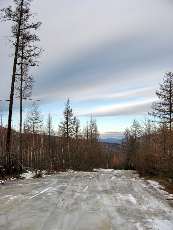 Скоростной спуск. Перевал 1520м!/1520 m pass. Downhill!