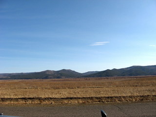 #1: Вид с дороги/View to the confluence from the road