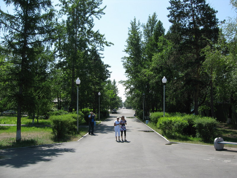 Looking South from the monument