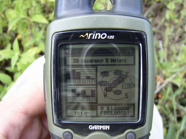 GPS screen