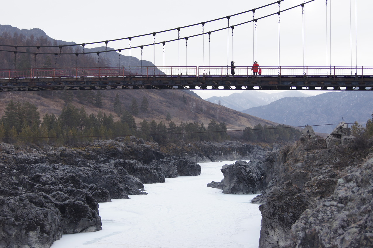 Мост через Катунь / Bridge over Katun