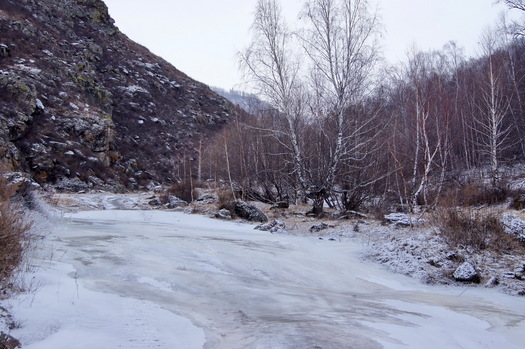 #1: Вид в сторону пересечения / View towards the confluence