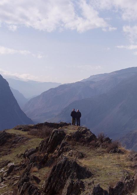 View of a valley.