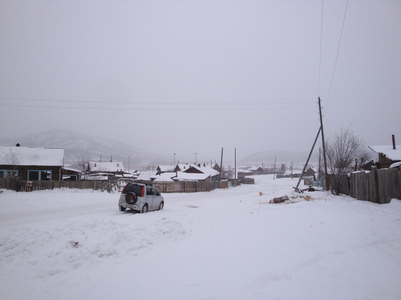 Поселок Лесоучасток Катангар/Confluence settlement