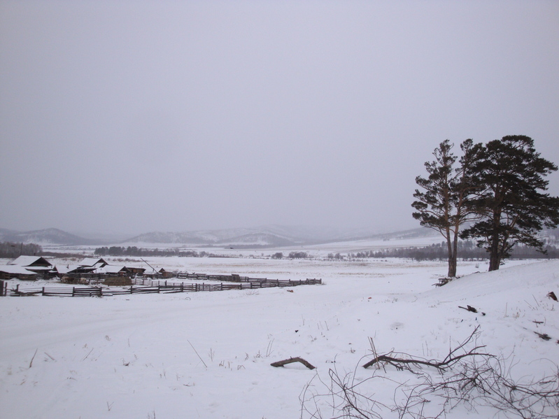 Окрестности поселка Лесоучасток Катангар/Settlement outskirts