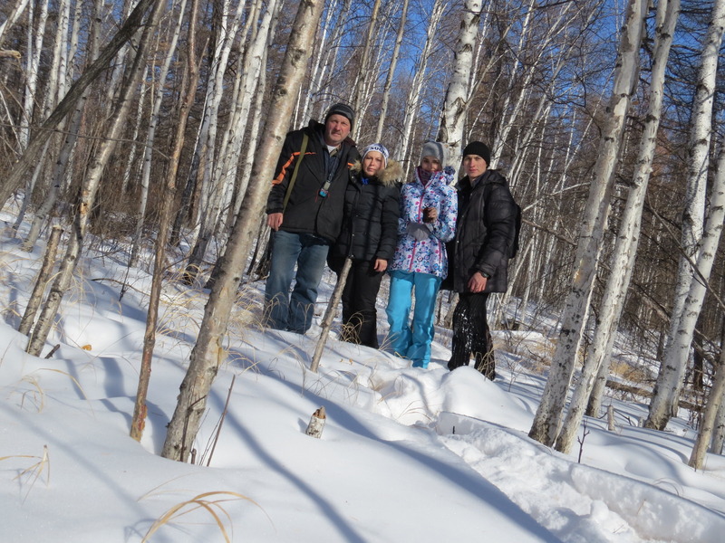 Visitors on the CP / На точке