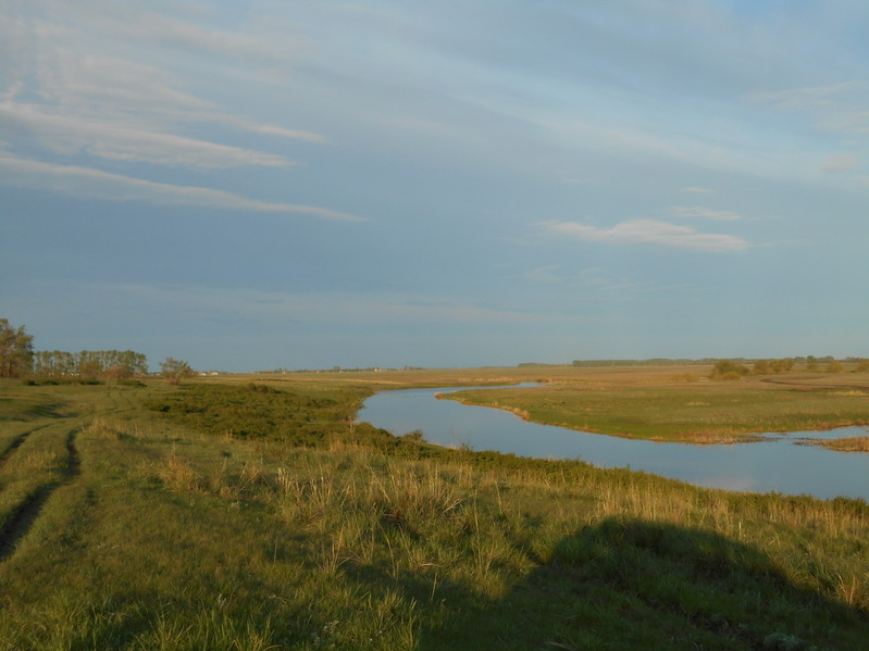 Впереди п. Вавилонский / Vavilonskiy settlement ahead