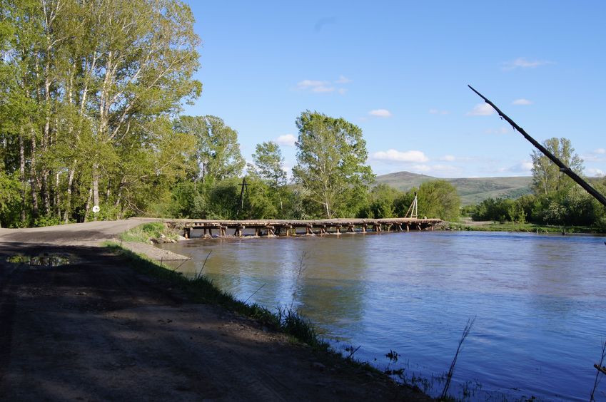 Река Ануй / Anuy river