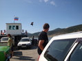 #9: Развлечение ребят – прыжки с парома в реку Селенга/Jumping from the ferry is a fun of boys