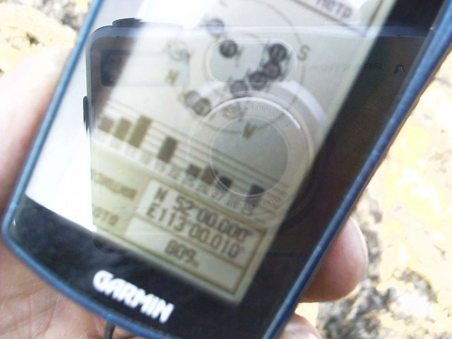 GPS reading