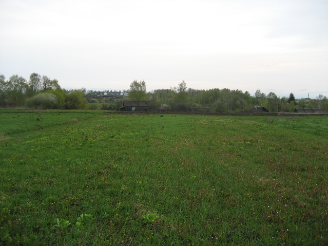 View to the North. Sosnovka village.