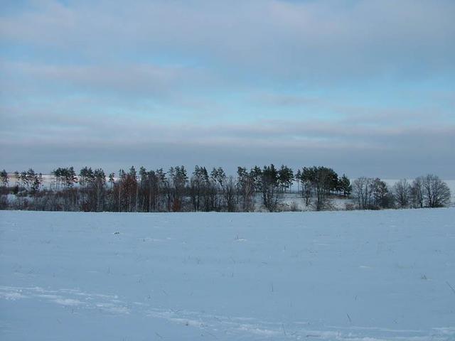 вид на запад / view to the west