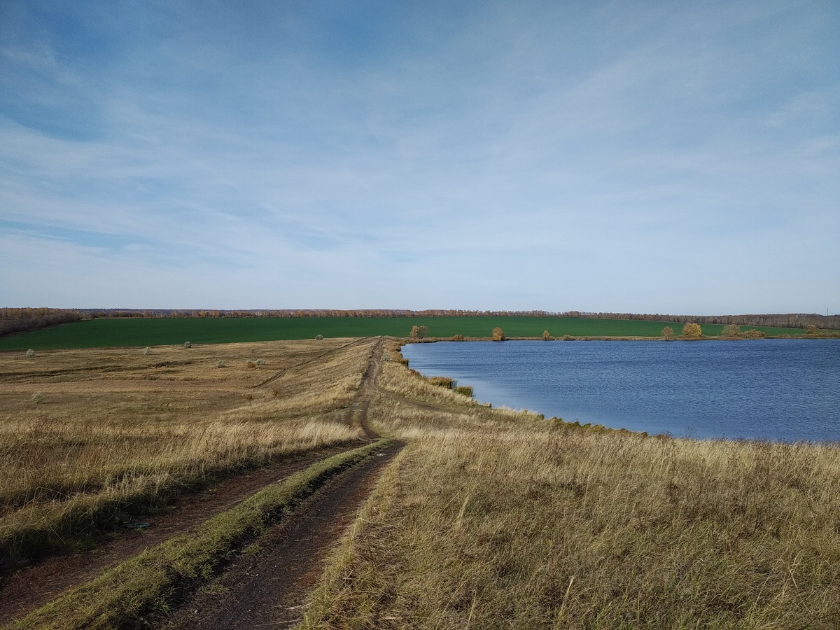 Плотина на реке Маза / Dam on the Maza river