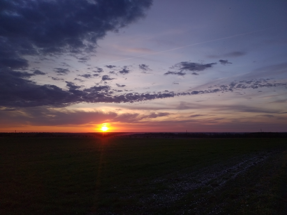 Яркие краски восхода / Bright colors of the sunrise