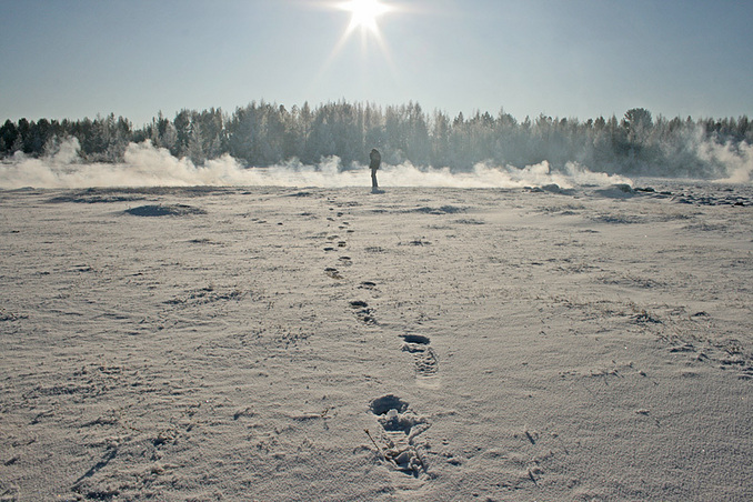 Горящий торфянник/Ablaze peatbog