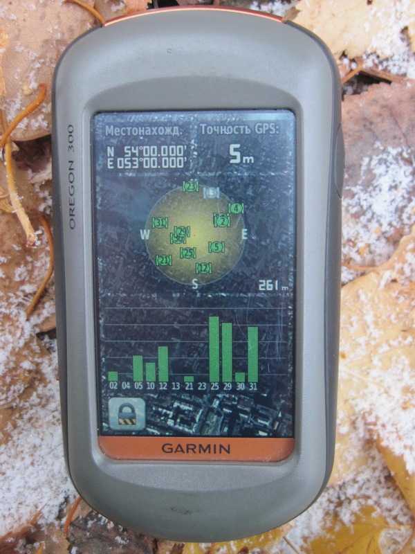 GPS reading