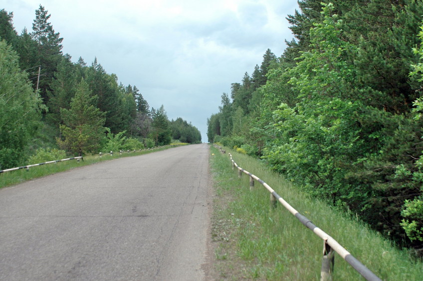 North view from the road