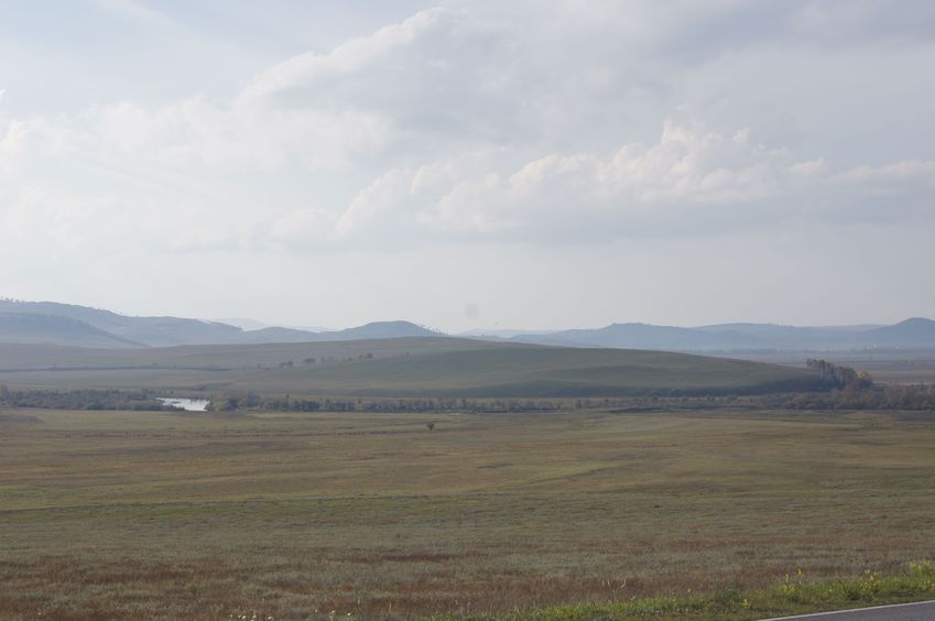 Вид с трассы Абакан-Ачинск / View from the route