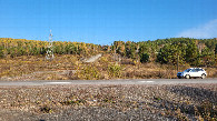 #4: Вид на дорогу с бывшего переезда / View to the road from former crossing