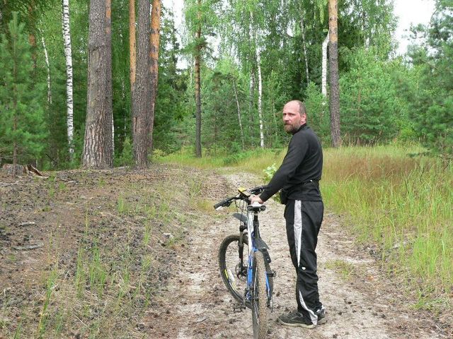 3.5 km to the CP. Sandy road