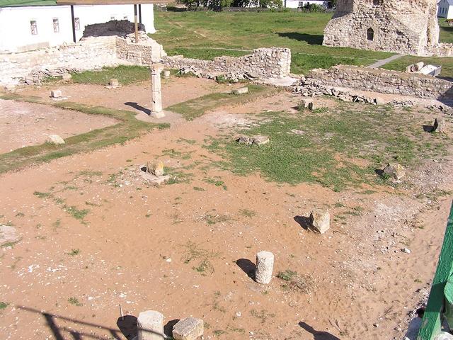 Standing stones at the place of worship