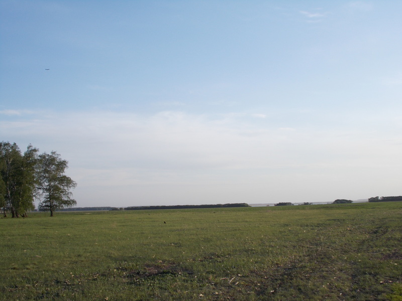 Вид в сторону пересечения от деревни Шефер/Confluence view from Shefer village