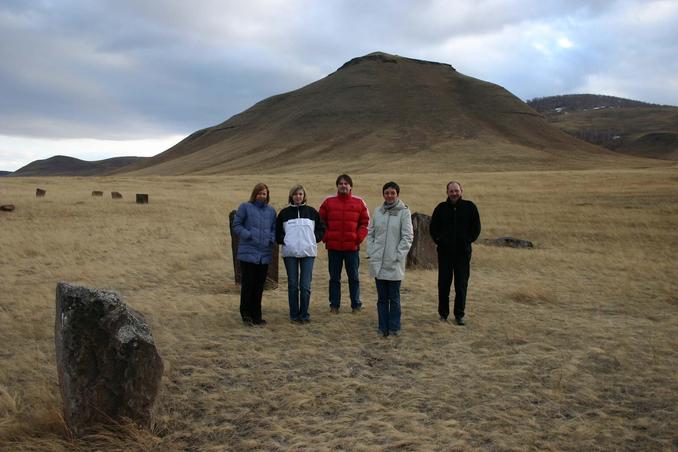 На древних курганах /On the ancient barrows