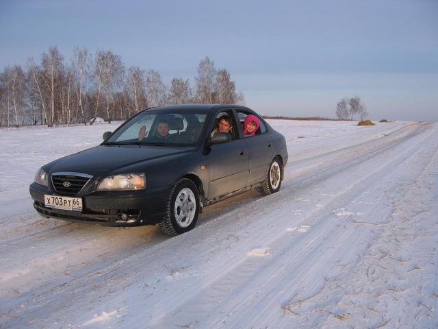 We finally reached the point altogether by road (instead of snowy terrain) that leads almost right to the point.  We discovered the road as a result of our long and exhausting morning reconnaissance trip afoot (10 kilometres striding across snowy fields)