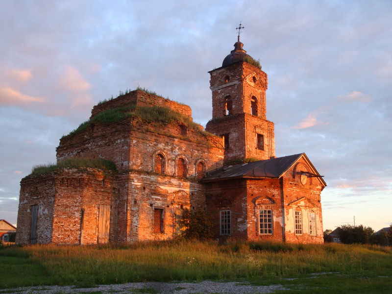 Живописный "ориентир" в деревне Локти / Picturesque "landmark" in Lokti village