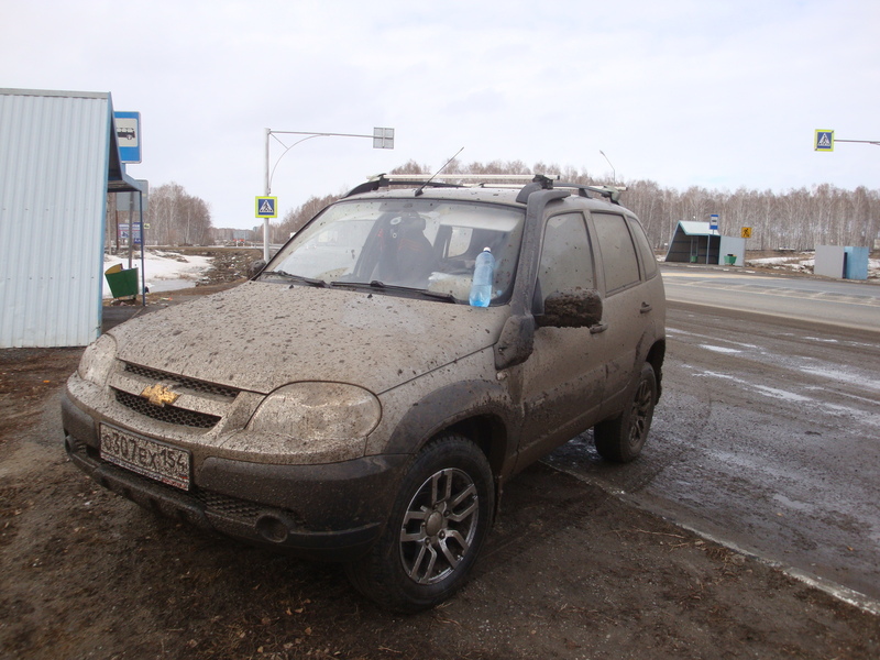 На трассе после посещения / On the road, after the visit