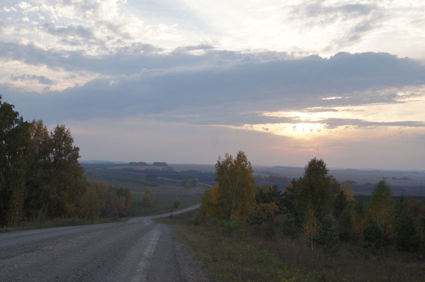 Дорога на Ельник / The road to Yel'nik