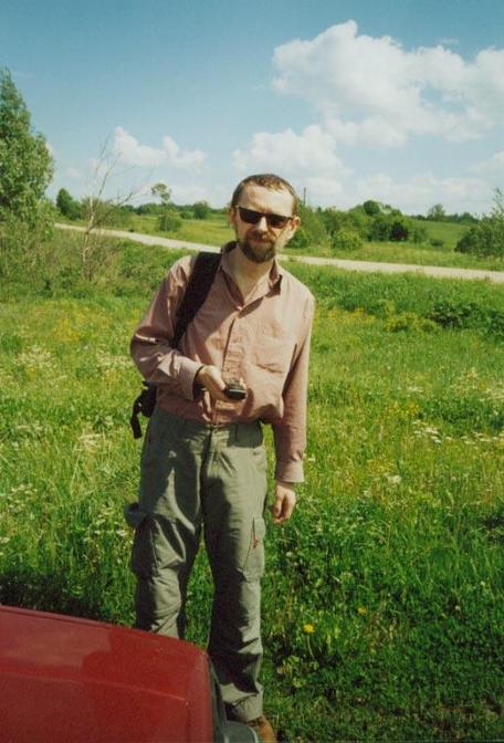 Yury near a start of a hike