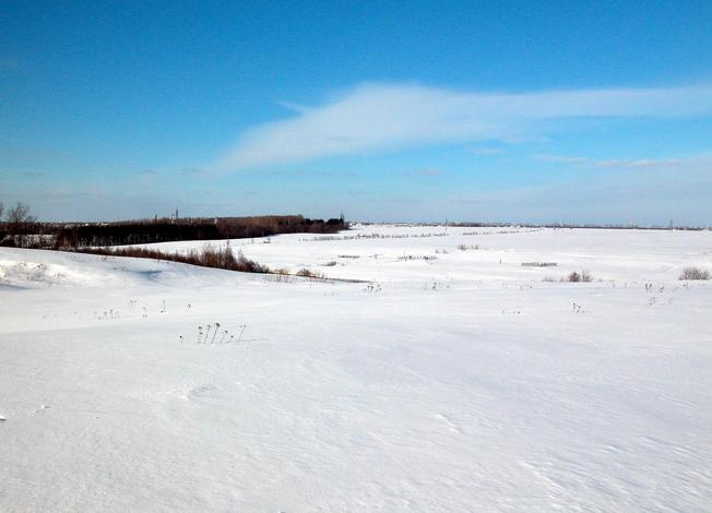 North view. Tvertsa river is ahead.