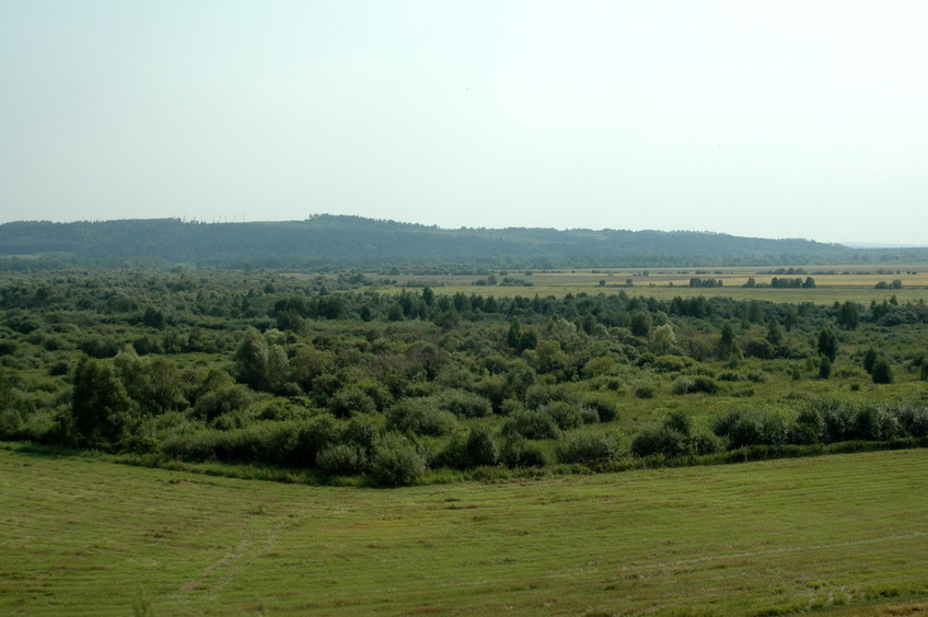 Confluence view from the road / Вид на точку с шоссе