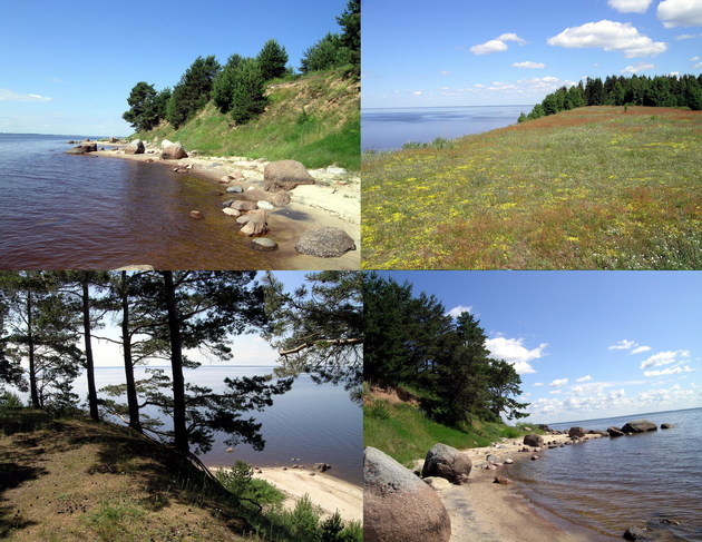 Belov Island’s beautiful sceneries