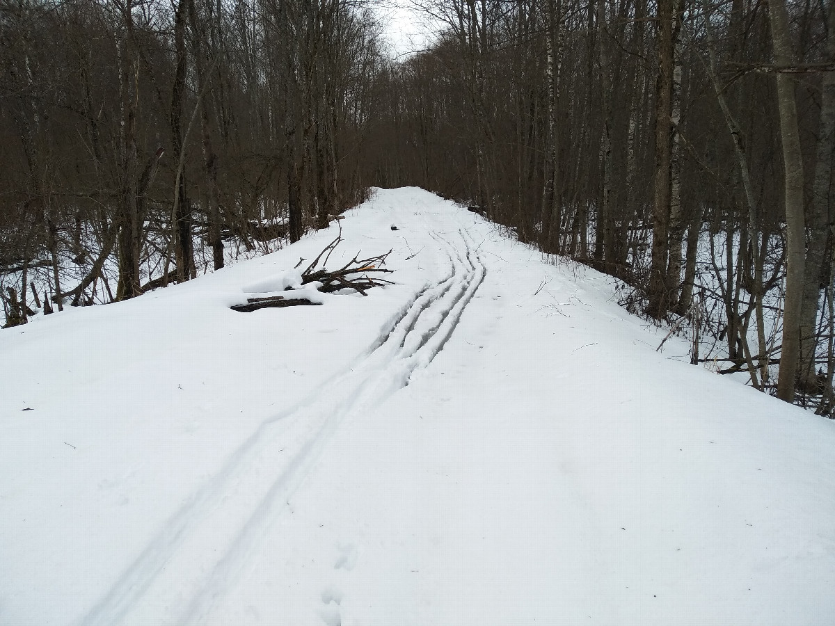 Water under skis