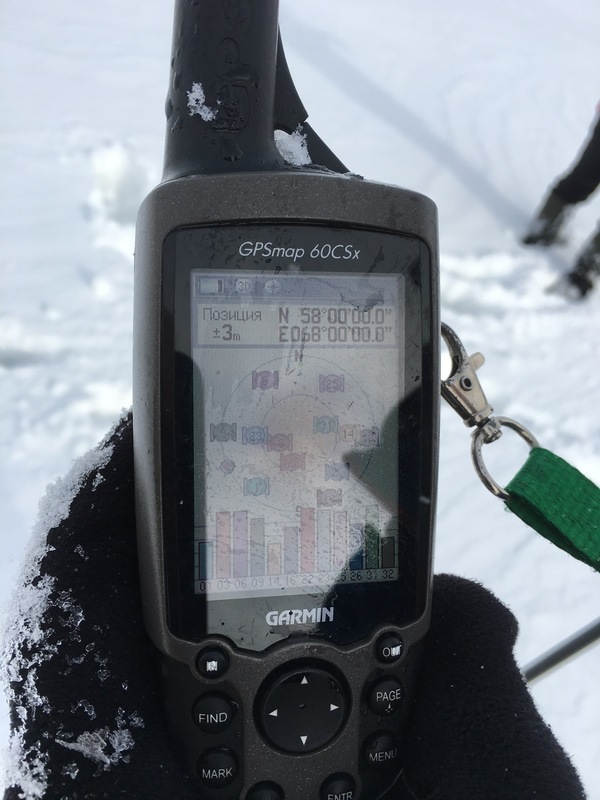 GPS reading